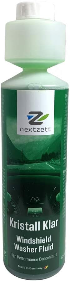 nextzett 92100815 Kristall Klar Washer Fluid 1:200 Concentrate - 8.5 fl. oz., Green