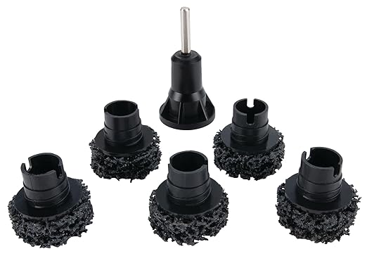 Performance Tool W80105 Wheel Hub Resurfacing Kit - Quick Rust Removal for Lug Studs and Rotors