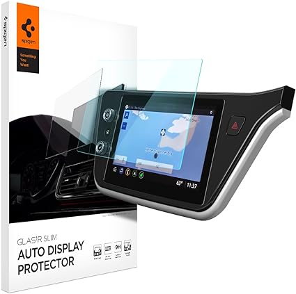 Spigen Tempered Glass Screen Protector [GlasTR Slim] designed for Chevrolet Bolt EV