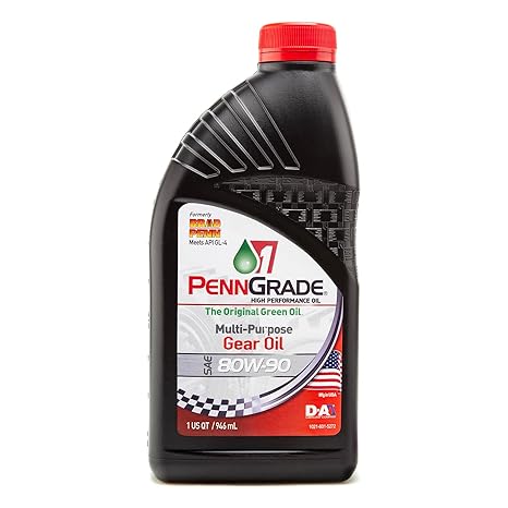 77296, Classic Multi-Purpose GL-4 Gear Oil SAE 80W-90, 1 Quart