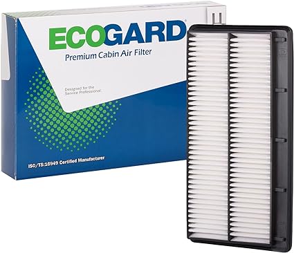 ECOGARD XA12027 Premium Engine Air Filter Fits 2024-23 Honda Pilot,2024-22 Acura MDX